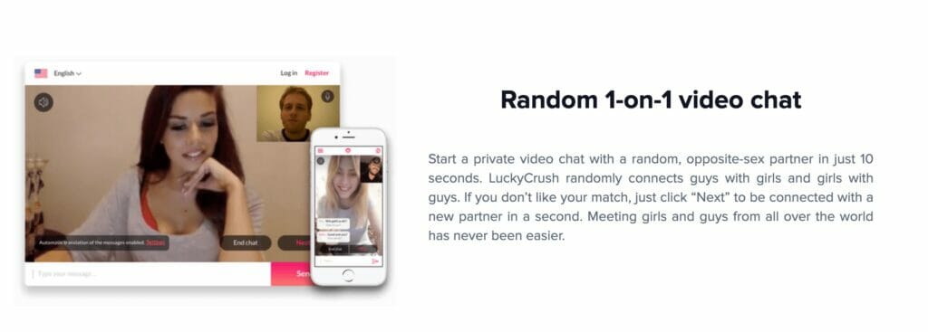 LuckyCrush random chat