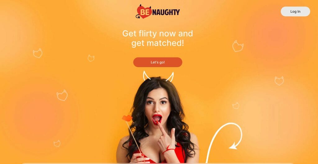BeNaughty main page